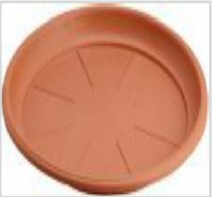 Flower Pot-plastic-Saucer