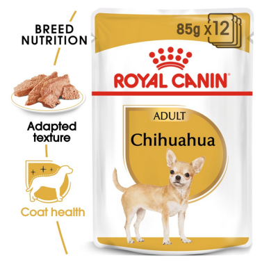 Royal Canin Breed Health Nutrition Chihuahua Adult (Wet Food - Pouches) 12 x 85 g