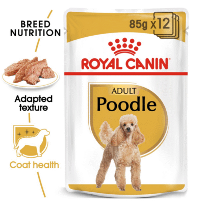 Royal Canin Breed Health Nutrition Poodle Adult (Wet Food - Pouches) 12 x 85 g