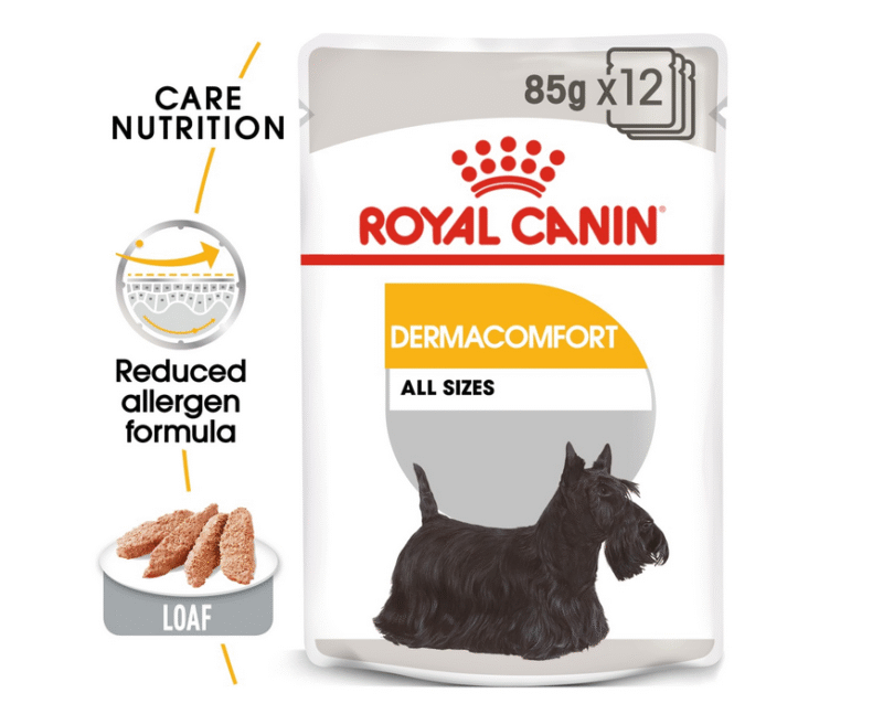 Royal Canin  Care Nutrition Dermacomfort (Wet Food - Pouches) 12 x 85 g