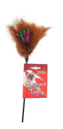 Kat Tikkler Feather with Ribbon - Assorted Colours - Image 2